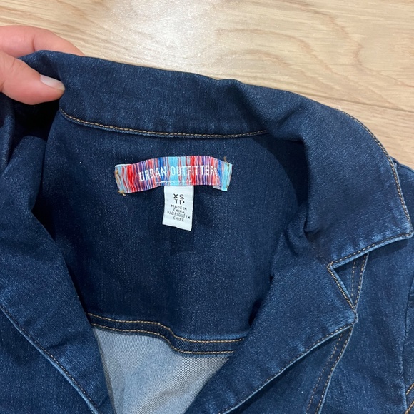 UO denim formfitting mini dress - XS - Picture 2 of 2